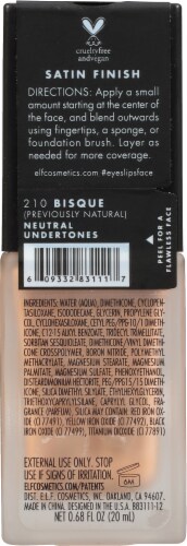 e.l.f. Flawless Satin Foundation Bisque Perspective: back