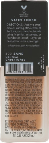 e.l.f. Flawless Finish Sand Liquid Foundation Perspective: back