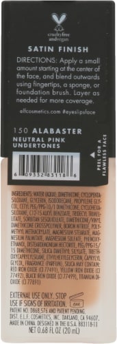 e.l.f. Flawless Satin Foundation Alabaster Perspective: back