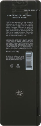e.l.f. Perfect 10 Eyeshadow Palette Need It Nude Perspective: back