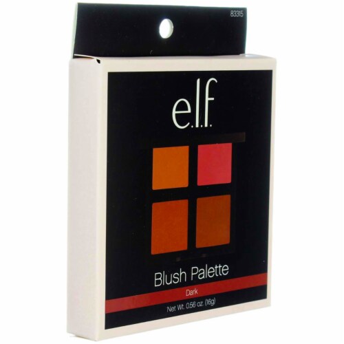e.l.f. Blush Palette Dark 0.56 oz Perspective: back