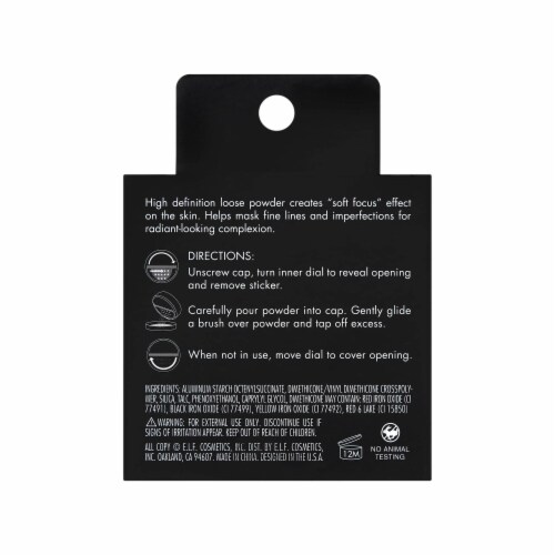 e.l.f. High Definition Loose Powder - Soft Luminance Perspective: back