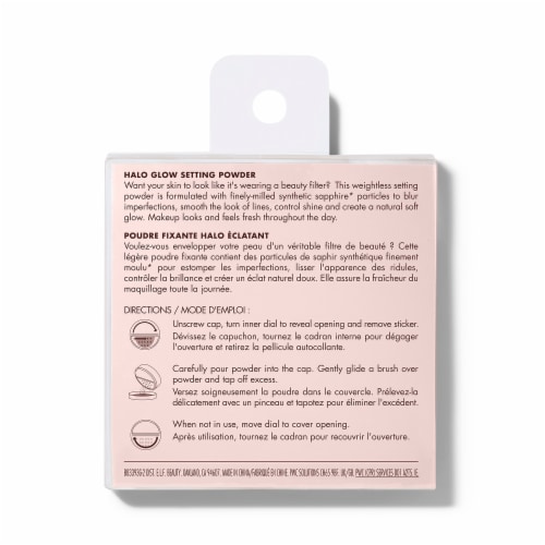e.l.f. Halo Glow Setting Powder 83393 Light Pink Perspective: back