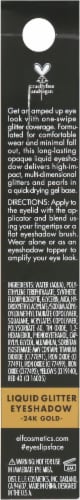 e.l.f. Liquid Glitter Eyeshadow 24K Gold Perspective: back