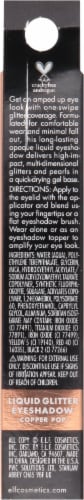e.l.f. Copper Pop Liquid Glitter Eyeshadow Perspective: back