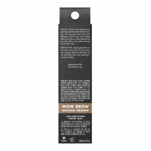 e.l.f. Wow Brow Gel Neutral Brown Perspective: back