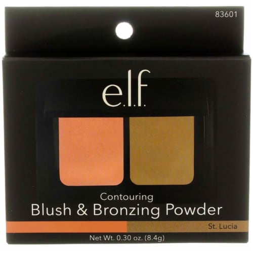 e.l.f. 83601 St. Lucia Contouring Blush & Bronzing Powder Perspective: back