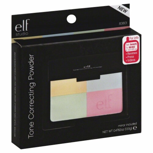 e.l.f. Tone Correcting Powder - Cool Perspective: back
