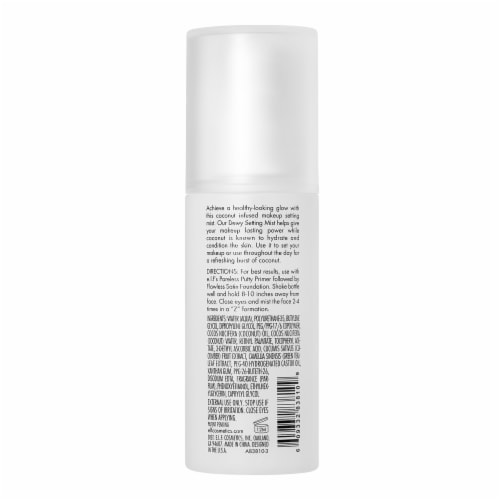e.l.f. Dewy Coconut Setting Mist Perspective: back