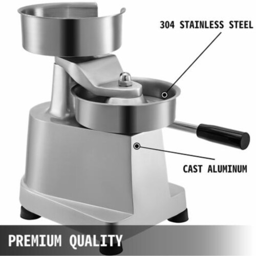 Burger Press Patty Maker Hamburger Stick Bbq Mold Stuffed Meat Grill Slider Tool Perspective: back
