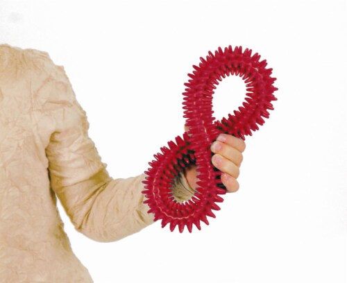 Gymnic Aku Textile Ring - Red Perspective: back