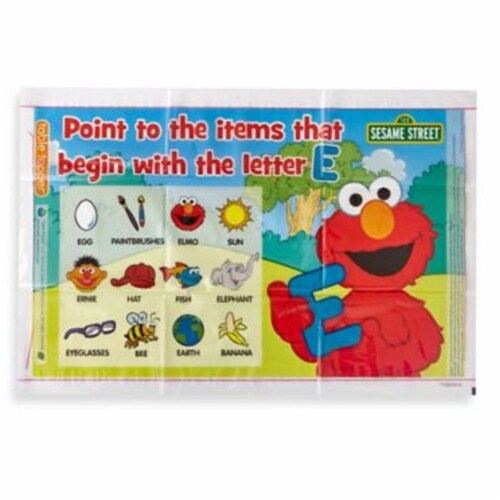Sesame Street® 18-Count Table Toppers® Perspective: back