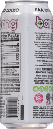 Bang Energy® Key Lime Pie™ Energy Drink Can Perspective: back