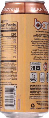 Bang® Chocolate Peanut Butter Blast™ Keto-Coffee Perspective: back