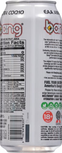 Bang® Lemon Drop Energy Drink Perspective: back