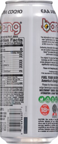 Bang Energy® Lemon Drop™ Energy Drink Perspective: back