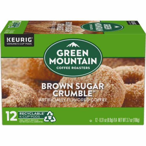 Green Mountain Coffee Roasters® Brown Sugar Crumble Medium Roast K-Cup Coffee Pods Perspective: back