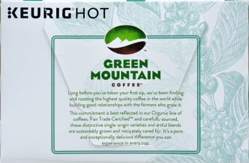 Green Mountain Founders Blend K-Cups Perspective: back