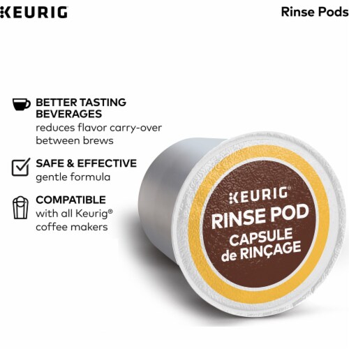Keurig Rinse K-Cup Pods Perspective: back