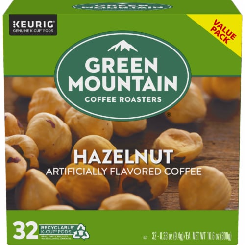 Green Mountain Coffee Roasters® Hazelnut Light Roast K-Cup Coffee Pods Perspective: back