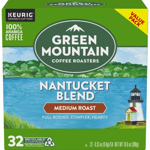 Green Mountain Coffee Roasters® Nantucket Blend® Medium Roast K-Cup Coffee Pods Perspective: back