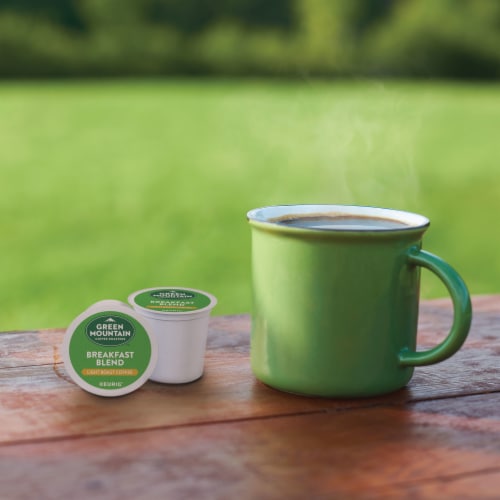 Green Mountain Coffee Roasters® Breakfast Blend Light Roast K-Cup Coffee Pods Perspective: back