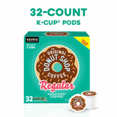 The Original Donut Shop® Regular Medium Roast K-Cup Coffee Pods Perspective: back