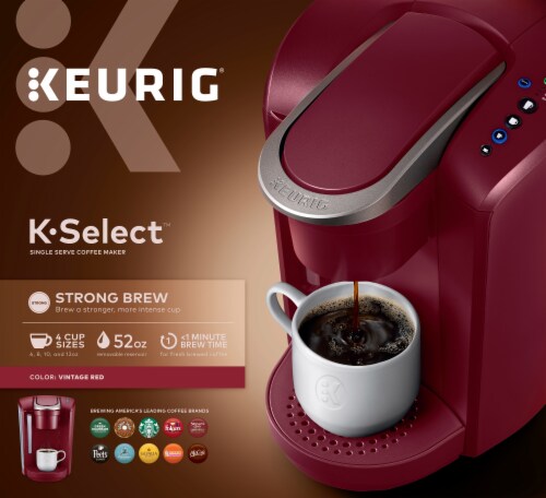 Keurig® K-Select Single Serve Coffee Maker - Vintage Red, 1 ct - QFC