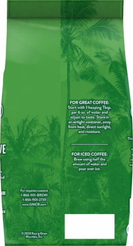 Green Mountain Coffee Roasters® Sumatra Reserve Dark Roast Ground Coffee Perspective: back