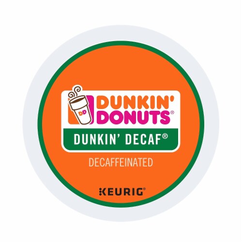 Dunkin Donuts Decaf Single Serve K Cup Pods Medium Roast Coffee