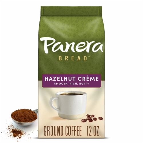 Panera Bread Hazelnut Crème Ground Coffee Perspective: back