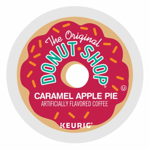 The Original Donut Shop® Caramel Apple Pie Light Roast K-Cup® Coffee Pods Perspective: back
