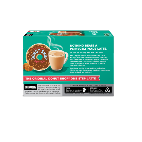 The Original Donut Shop® Mocha Latte K-Cup® Coffee Pods Perspective: back