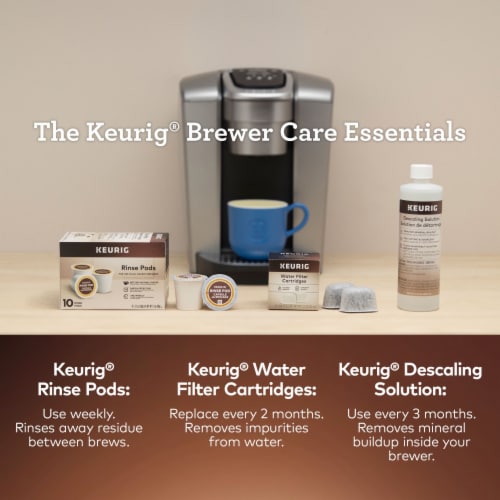 Keurig 3 Month Brewer Maintenance Care Kit Perspective: back
