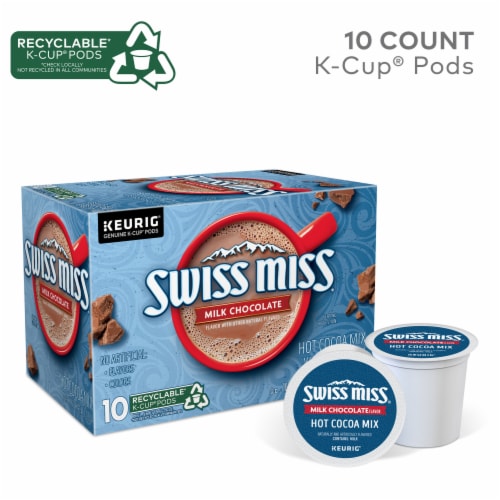 Swiss Miss® Milk Chocolate Hot Cocoa K-Cup® Pods Perspective: back