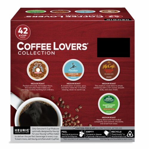 Keurig® Coffee Lovers' Collection K-Cup Coffee Pods Variety Pack Perspective: back