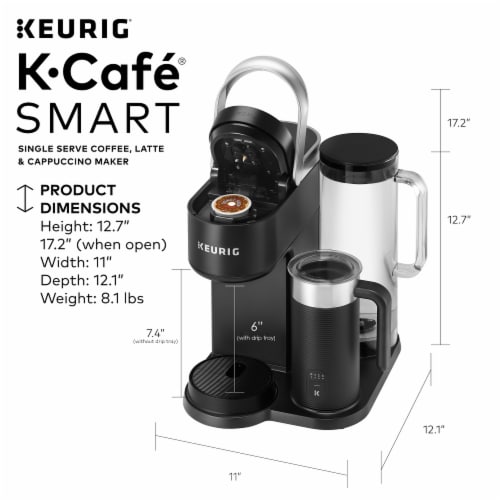 Keurig® Brewer - Black Perspective: back