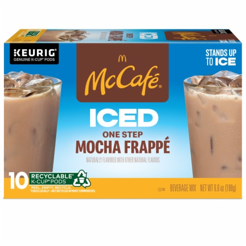 McCafe® Iced Mocha Frappe K-Cup Coffee Pods Perspective: back