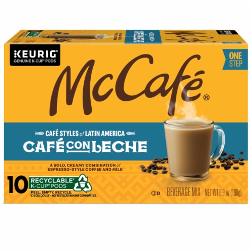 McCafé® Café Styles of Latin America Café con Leche K-Cup Coffee Pods Perspective: back