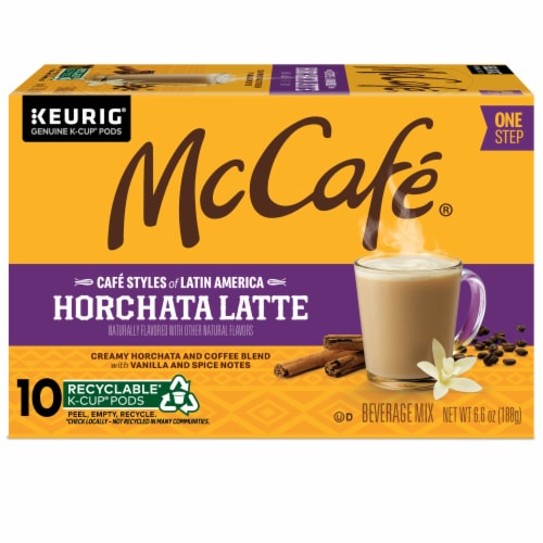 McCafé® Café Styles of Latin America Horchata Latte K-Cup Coffee Pods Perspective: back