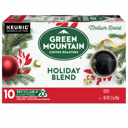 Green Mountain Coffee Roasters® Holiday Blend Medium Roast K-Cup Coffee Pods Perspective: back