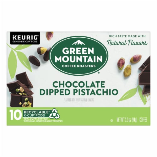 Green Mountain Coffee Roasters® Keurig® Chocolate Dipped Pistachio K-Cup® Coffee Pods Perspective: back