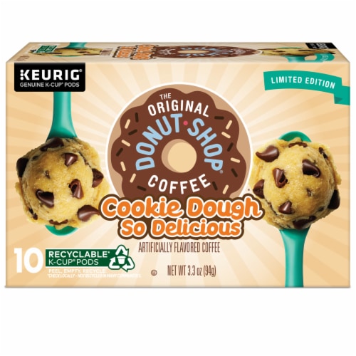 The Original Donut Shop® Keurig® Cookie Dough So Delicious K-Cup® Coffee Pods Perspective: back