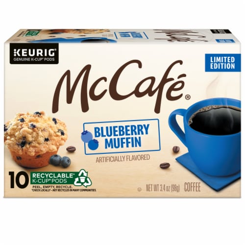 McCafe® Keurig® Blueberry Muffin K-Cup® Coffee Pods Perspective: back