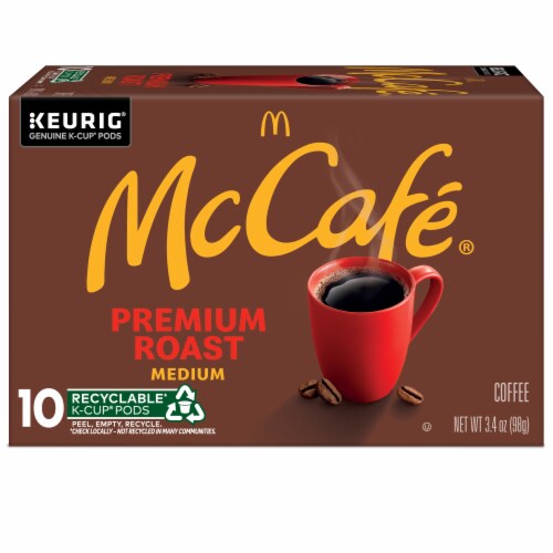 McCafe Premium Roast Coffee K-Cup Pods Perspective: back