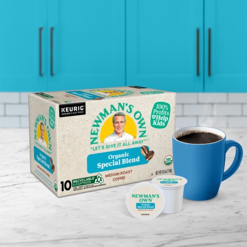Newman's Own® Organic Special Blend Medium Roast Coffee Perspective: back