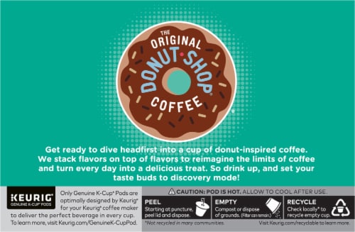The Original Donut Shop® Twix Flavored Coffee Pods Perspective: back