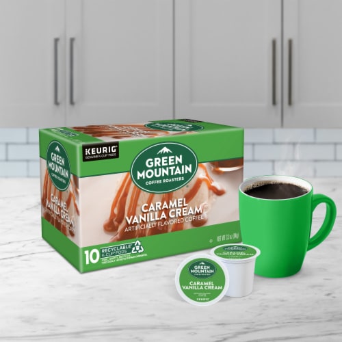 Green Mountain Coffee Roasters Caramel Vanilla Cream K-Cup® Pods Perspective: back