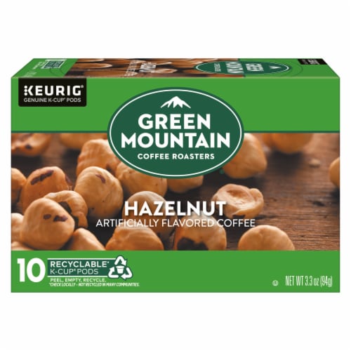 Green Mountain Coffee Roasters® Hazelnut Light Roast K-Cup® Coffee Pods Perspective: back