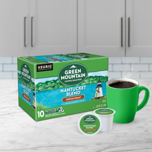 Green Mountain Coffee Roasters® Nantucket Blend® Medium Roast Coffee Pods Perspective: back